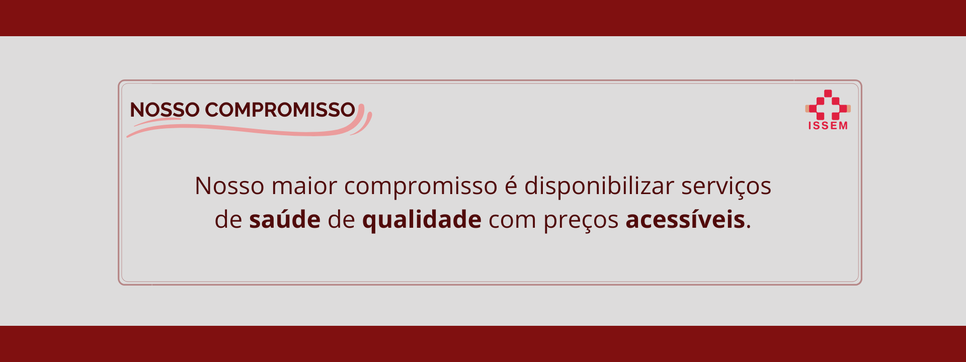 Issem- saúde compromisso