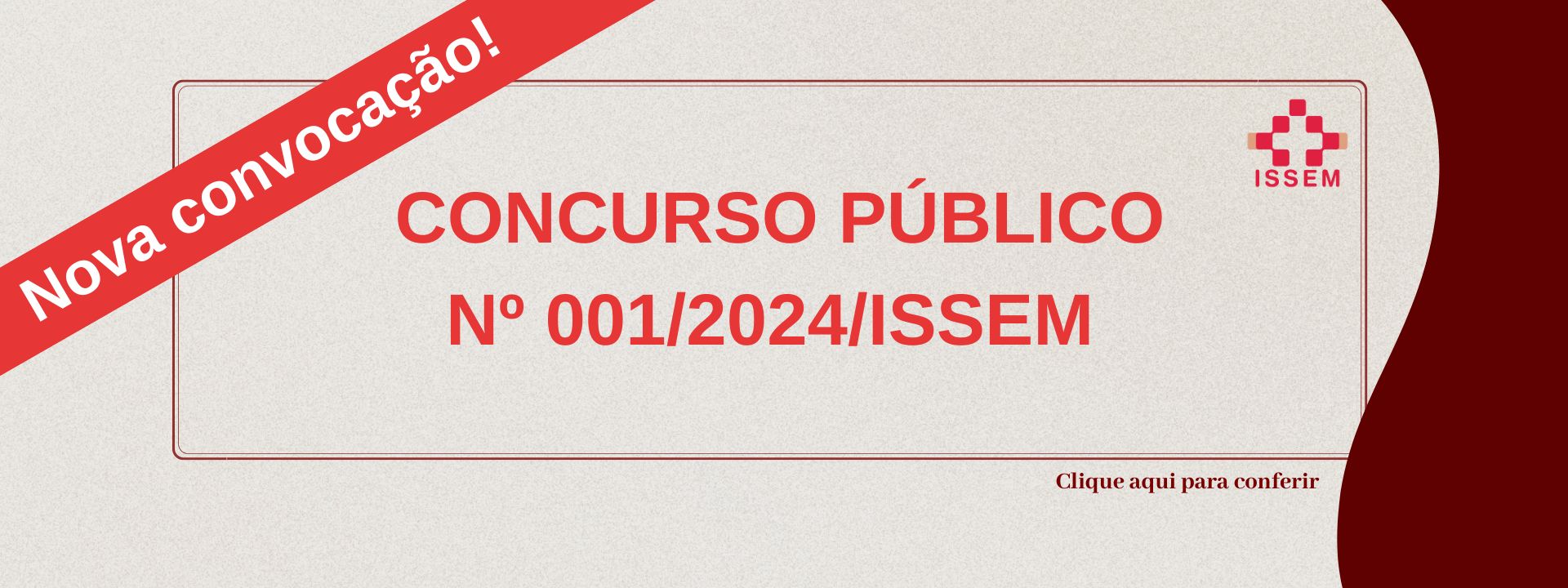 Nova Convocação Concurso Público